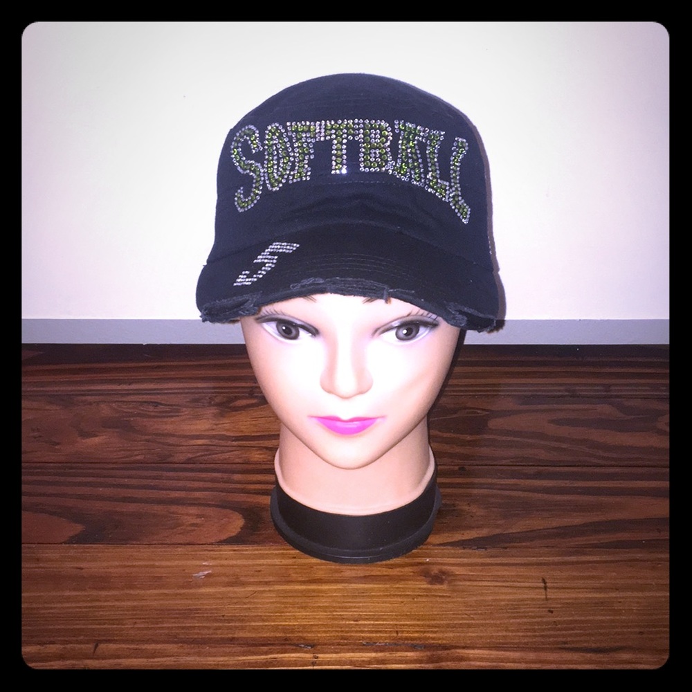 NEW CUSTOM SOFTBALL HAT # 5